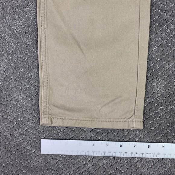 Levi's 514 Regular Fit Straight Leg Pants Men's 29 x 32 Fit 30.5 x 31 Khaki - Picture 13 of 15